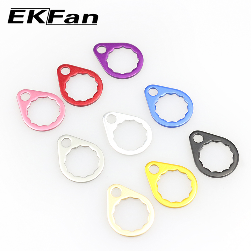Ekfan m7 m8 liga porcas placa  - Reel Drag Knob avaliação e preço